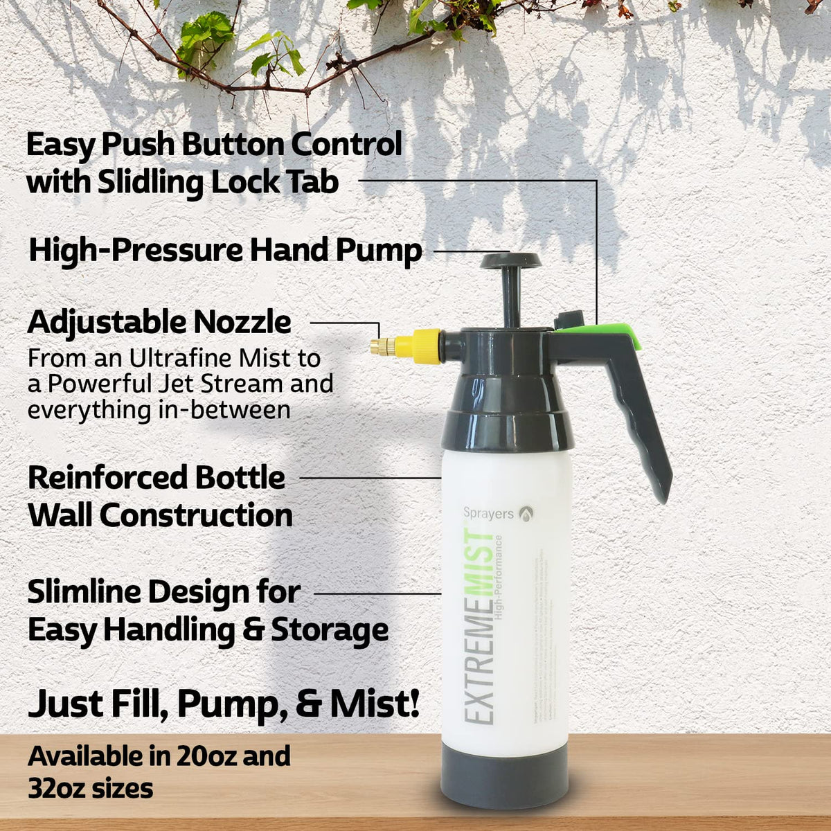 ExtremeMIST handheld bird mister ideal for quick, refreshing baths.