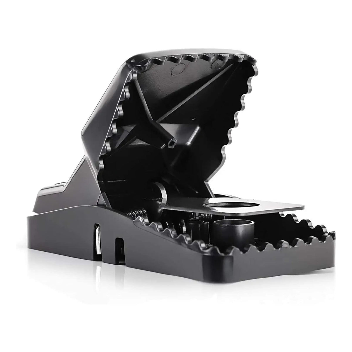 Exuby large heavy-duty rat trap setup with bait cup for quick targeting