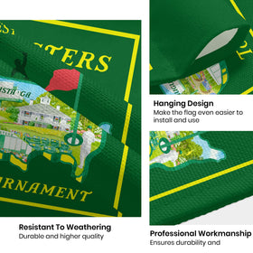 Weather-resistant Eychsu flag withstands rain and sun for year-round outdoor use.