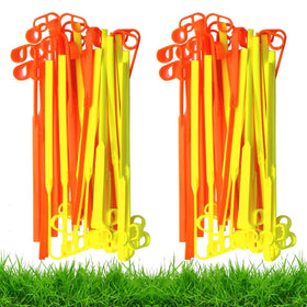 Eyoloty 48-pack blades for trimmer head showing universal compatibility and durability.