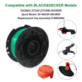 Eyoloty Black Decker SF-080 replacement spool compatible with original models.