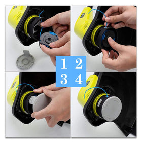 Eyoloty AC14HCA cap cover with compatible spools for easy swaps.