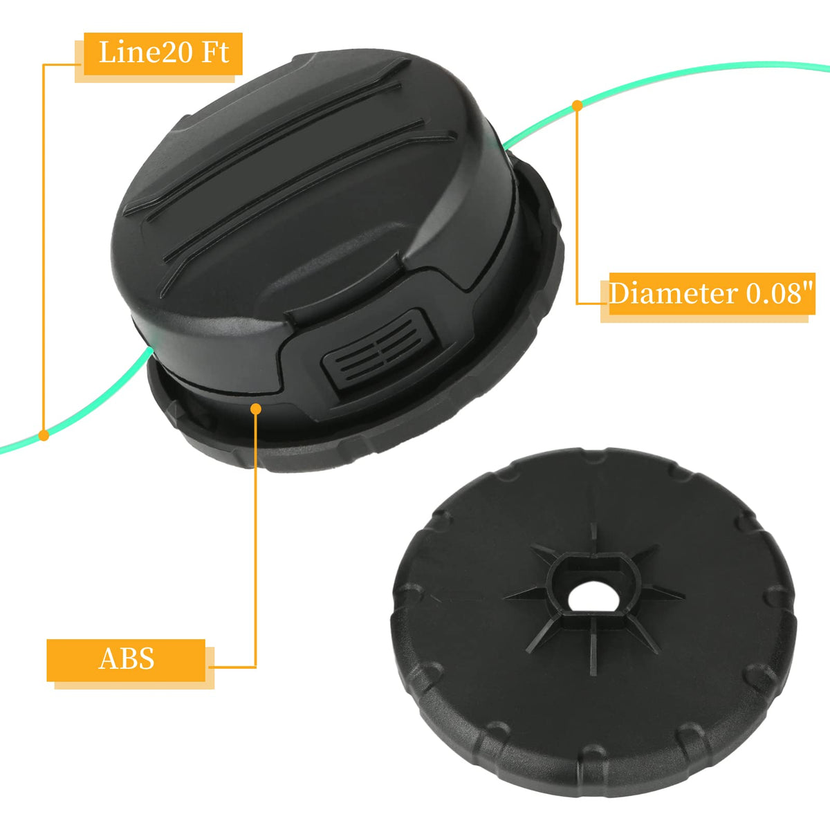 Eyoloty DWO1DT995 quick load spool facilitates fast reloading