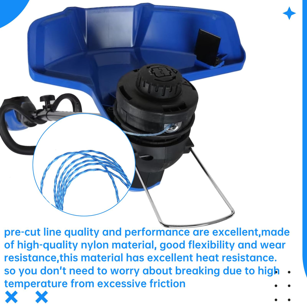 Eyoloty KSLA 58040-03 compatibility with many Kobalt string trimmers for easy installation.