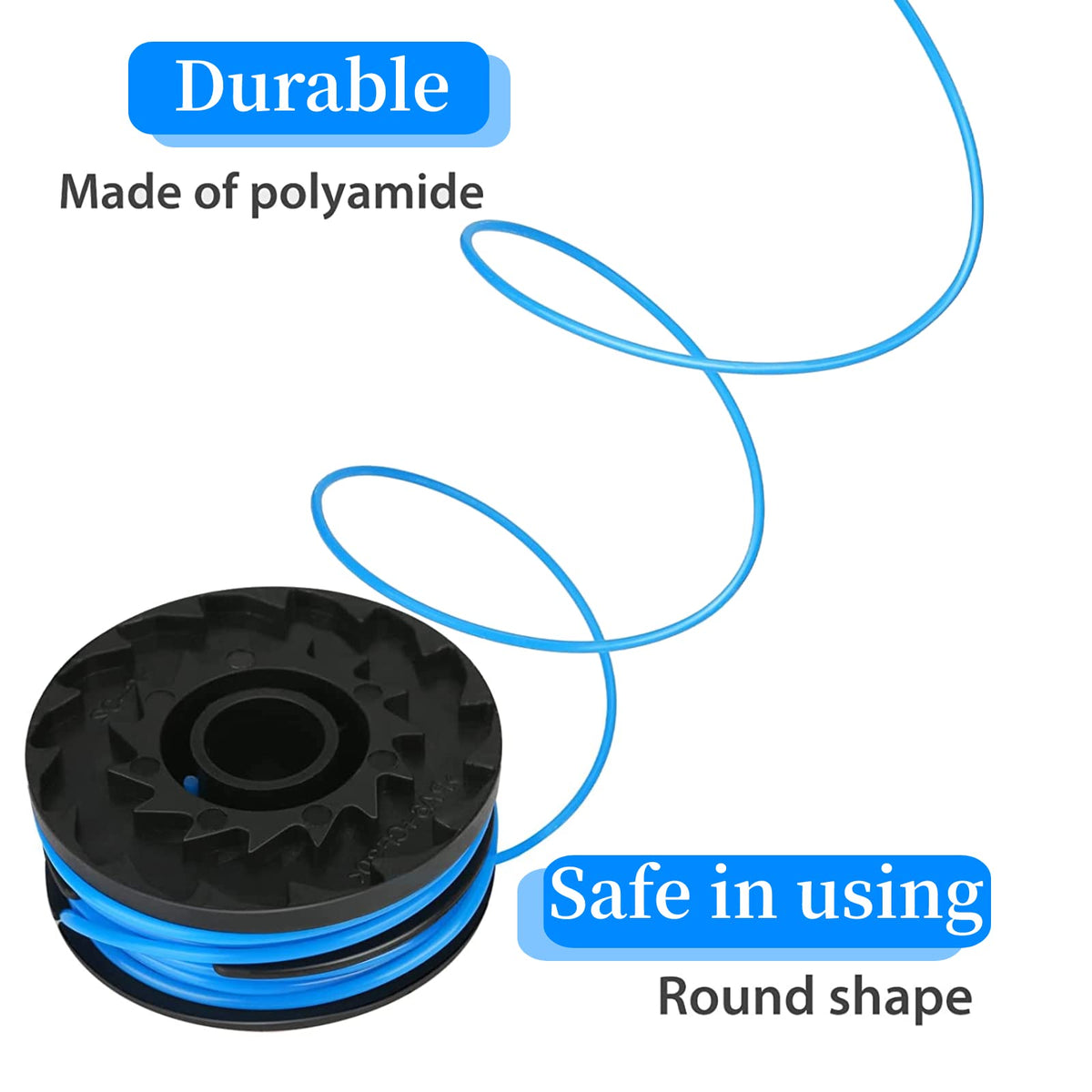 Eyoloty KST 120X-06 ABS spool body emphasizes durable construction.