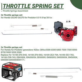 Eyoloty throttle rod set for lawn mowers ensuring consistent control