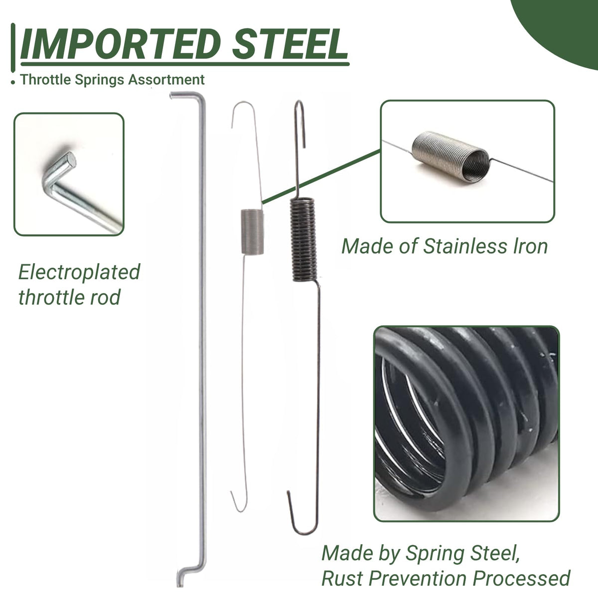 Eyoloty predator and Honda replacement springs for broad compatibility