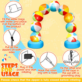Eyourlife sturdy polyester construction withstands outdoor decorating.