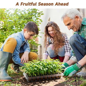 Eyriolya durable PP tray is reusable across seasons for sustainable gardening.