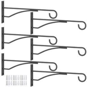 Eyrosa 8-inch plant hangers pack offers versatile balcony and garden display.