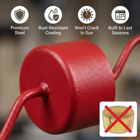 Eyrosa easy-hang design supports quick setup across multiple stations.