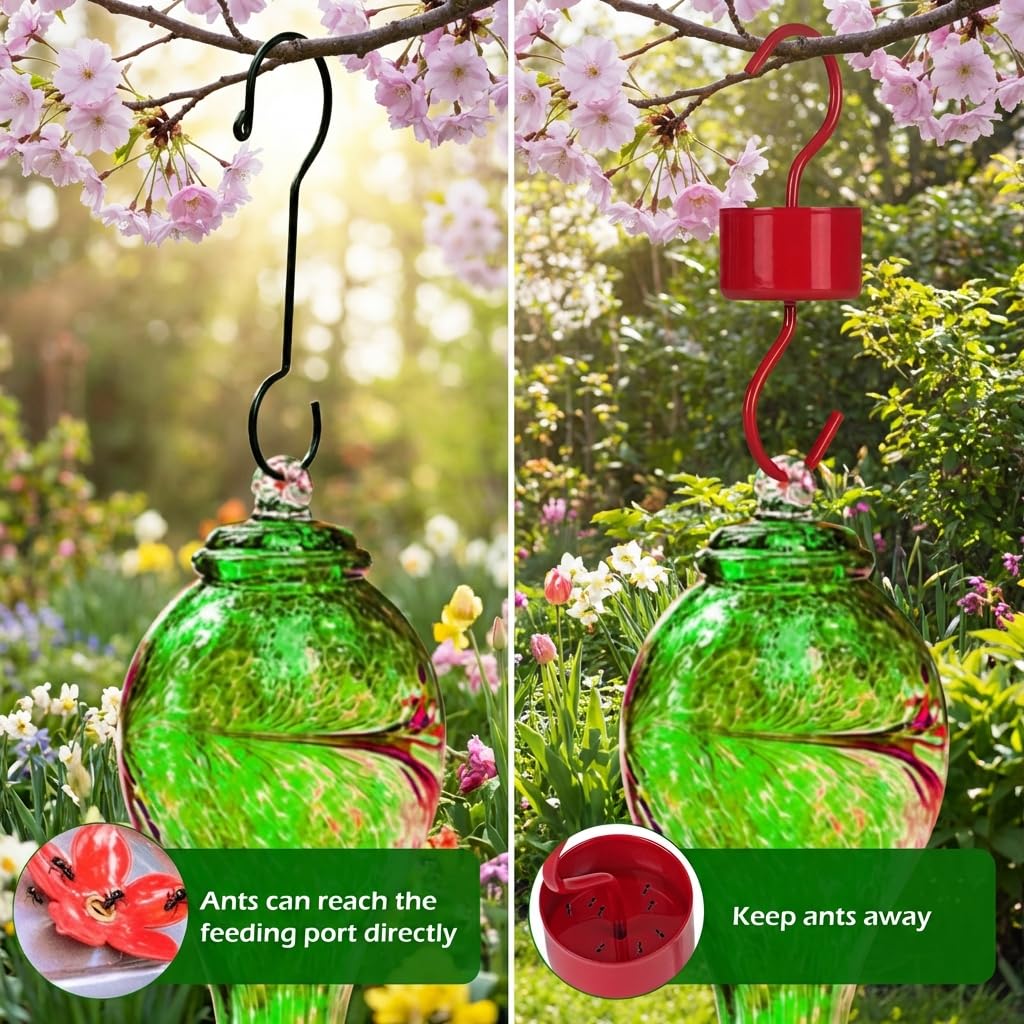 Eyrosa metal ant moat with leak-proof one-piece construction prevents spills at feeders.