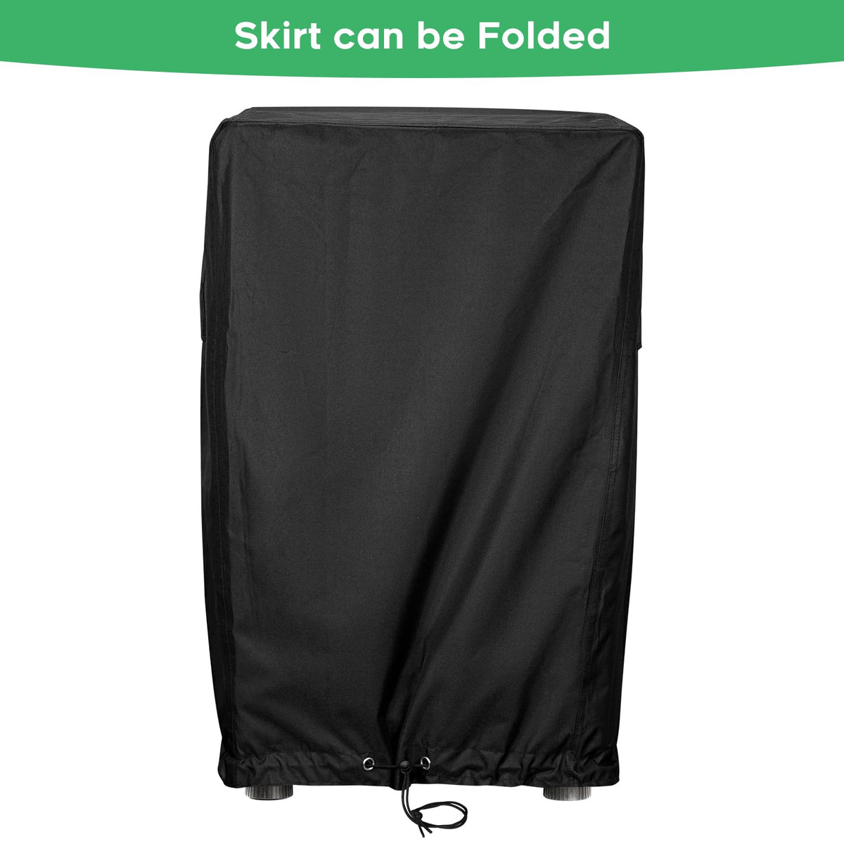 EZ-DONGTENG 30-inch smoker cover on East Oak, designed for a secure fit
