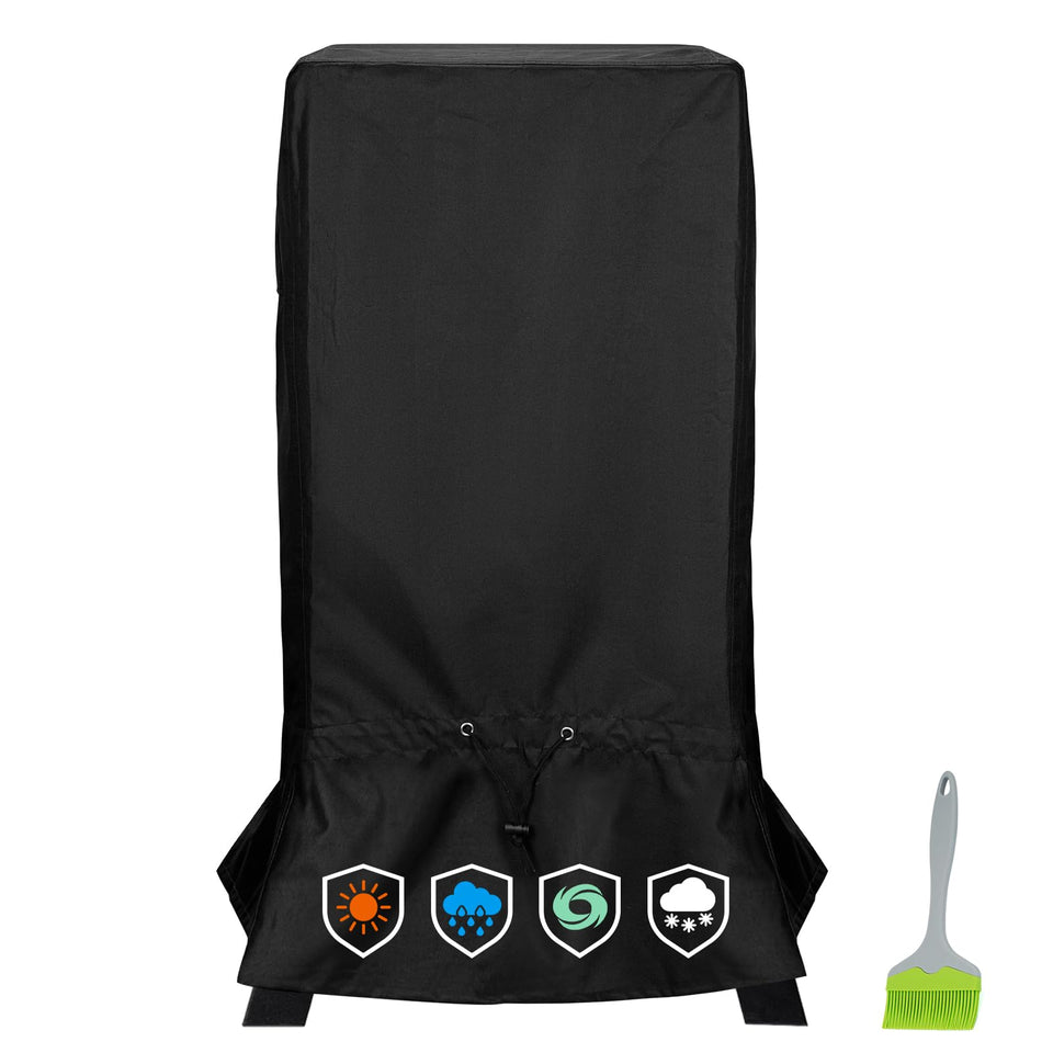 EZ-DONGTENG 30-inch smoker cover on Masterbuilt, provides weather protection and easy handling