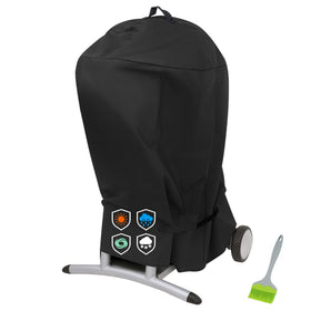 EZ-DONGTENG grill cover for Char-Broil Patio Bistro shields from rain and sun.