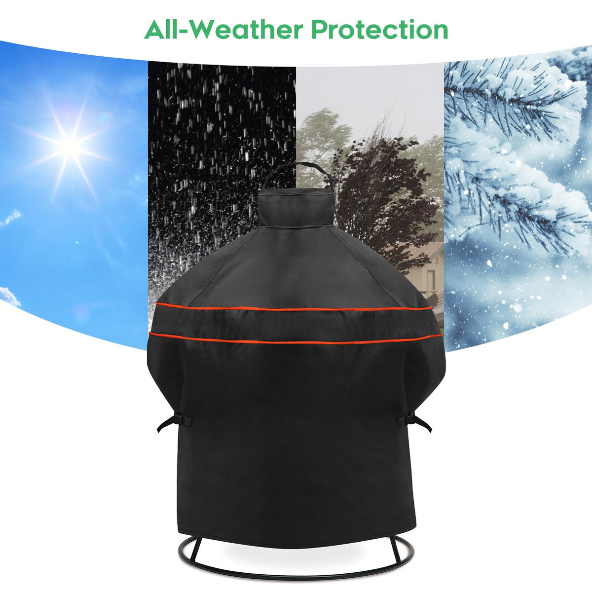 EZ-DONGTENG all-season protection against snow rain hail and sun