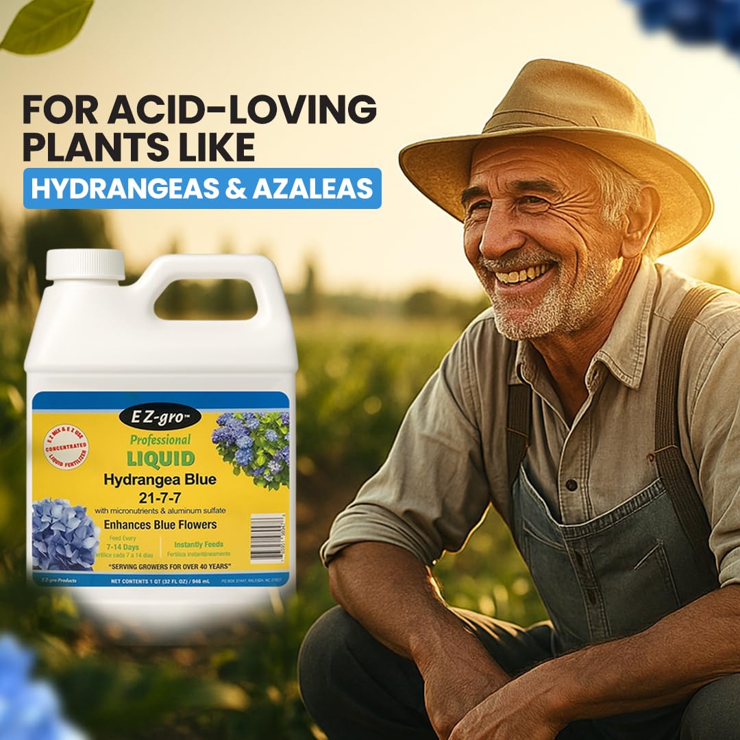 EZ-GRO supports acid-loving plants like rhododendrons and azaleas in the garden.