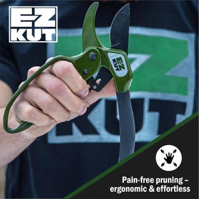 EZ Kut heavy-duty pruning shears green for branches up to 1.5 inches.