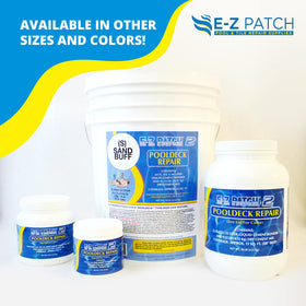 EZ Patch 2 delamination repair on pool deck for a lasting fix.