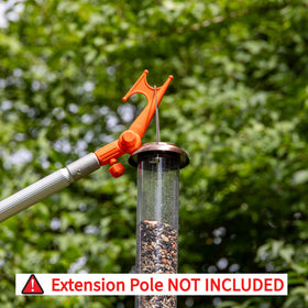Pivoting head on EZ SMART Handy Hook allows multi-angle positioning