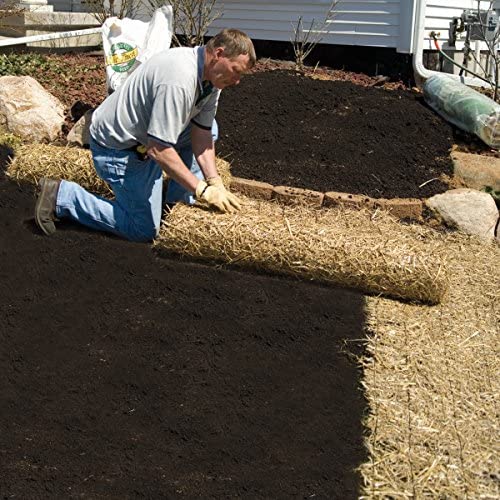 EZ-Straw erosion control on slopes stabilizes soil.
