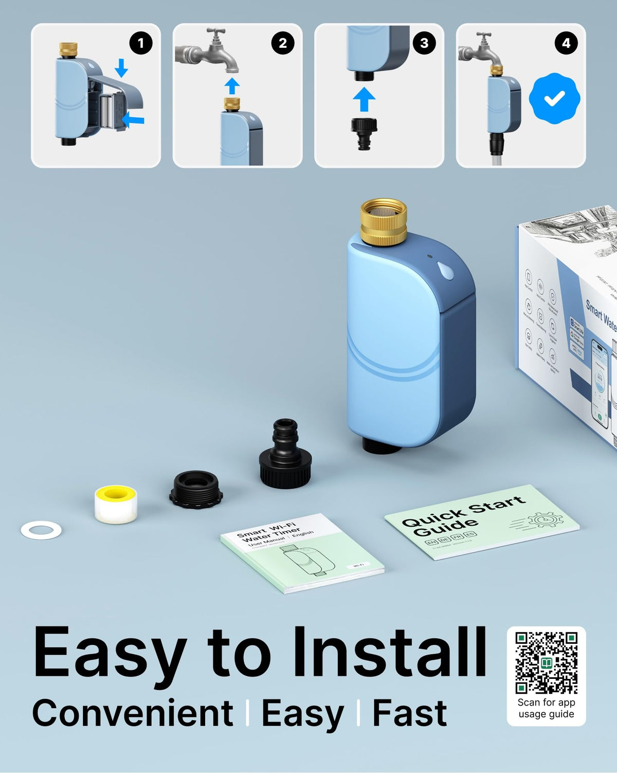 EZAIoT timer interface showing 10 schedules and manual override