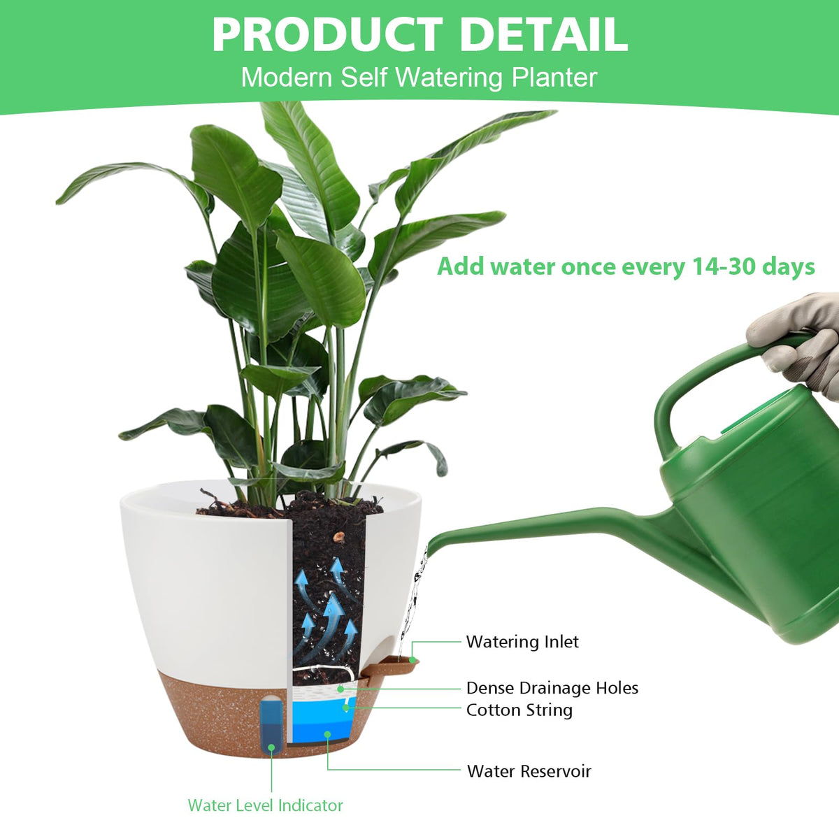 Ezmixcoop 5-inch pot designed for compact spaces.