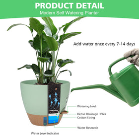 Weather-resistant PP material of the Ezmixcoop pot withstands sun and rain.