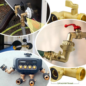 EZtar leak-proof anti-kink design prevents wear and drips during outdoor use.