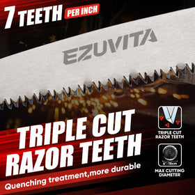 EZUVITA bypass pruner for smooth, precise pruning of branches.