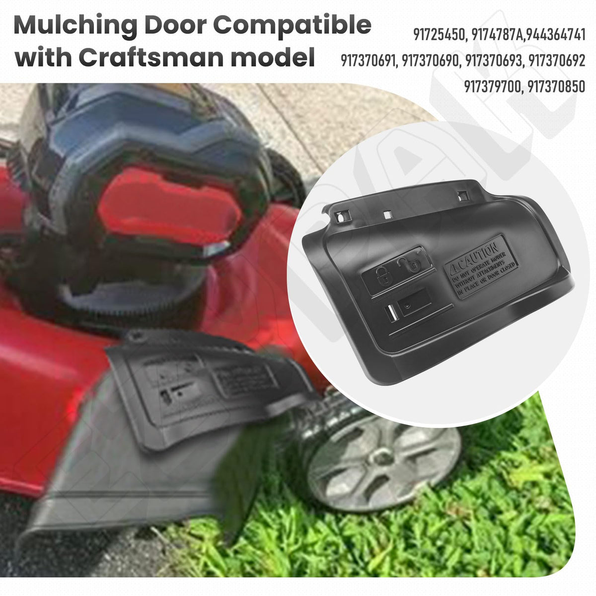 EZYPAK 175650 cover door hinge rod secures hinge components for smooth action.