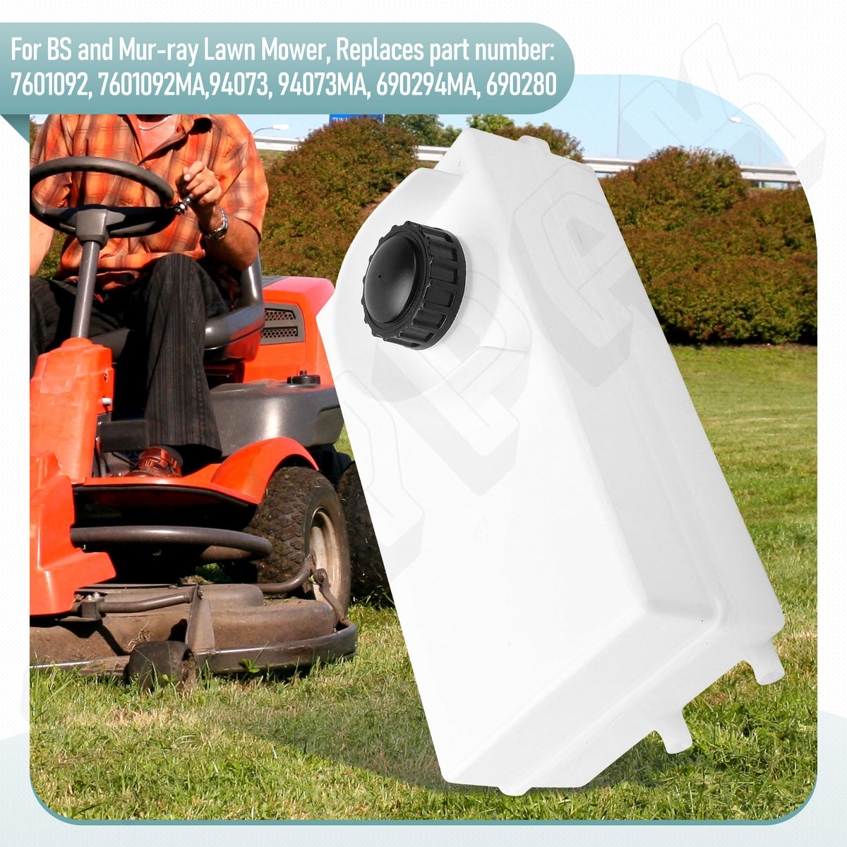 EZYPak 7601092MA compatibility chart shows broad mower support.