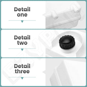 EZYPak 7601092MA heavy-duty construction for durable fuel storage.