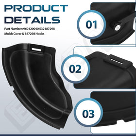 EZYPak complete kit includes cover and hooks for a full installation package