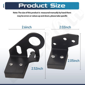EZYPAK deck brake arm kit side view; supports precise braking control during mowing.
