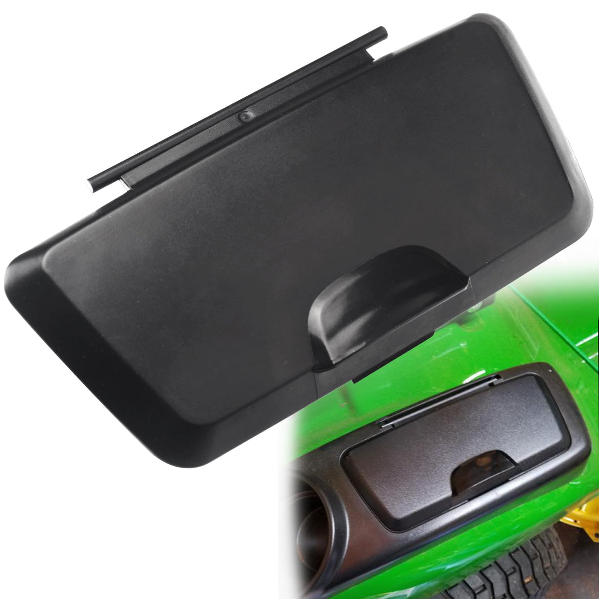 EZYPAK Fender Deck Cover installed on John Deere 107H for deck protection
