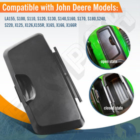 EZYPAK Fender Deck Cover on John Deere S240 for tough environments