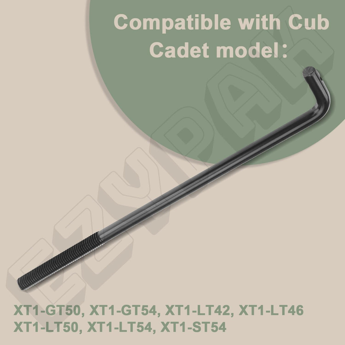EZYPAK front deck lift rod compatible with Craftsman and MTD models.