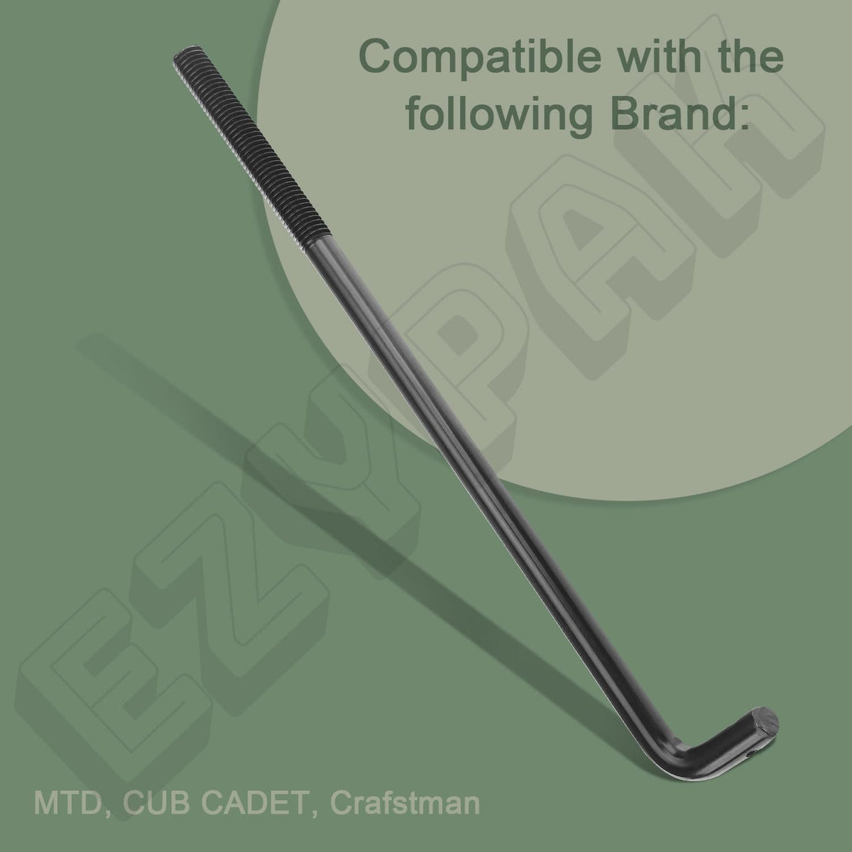 EZYPAK front deck lift rod tested for real-world lawn care durability.