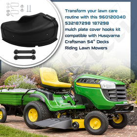 EZYPak compatible with Husqvarna 54-inch decks for versatile mower upgrades