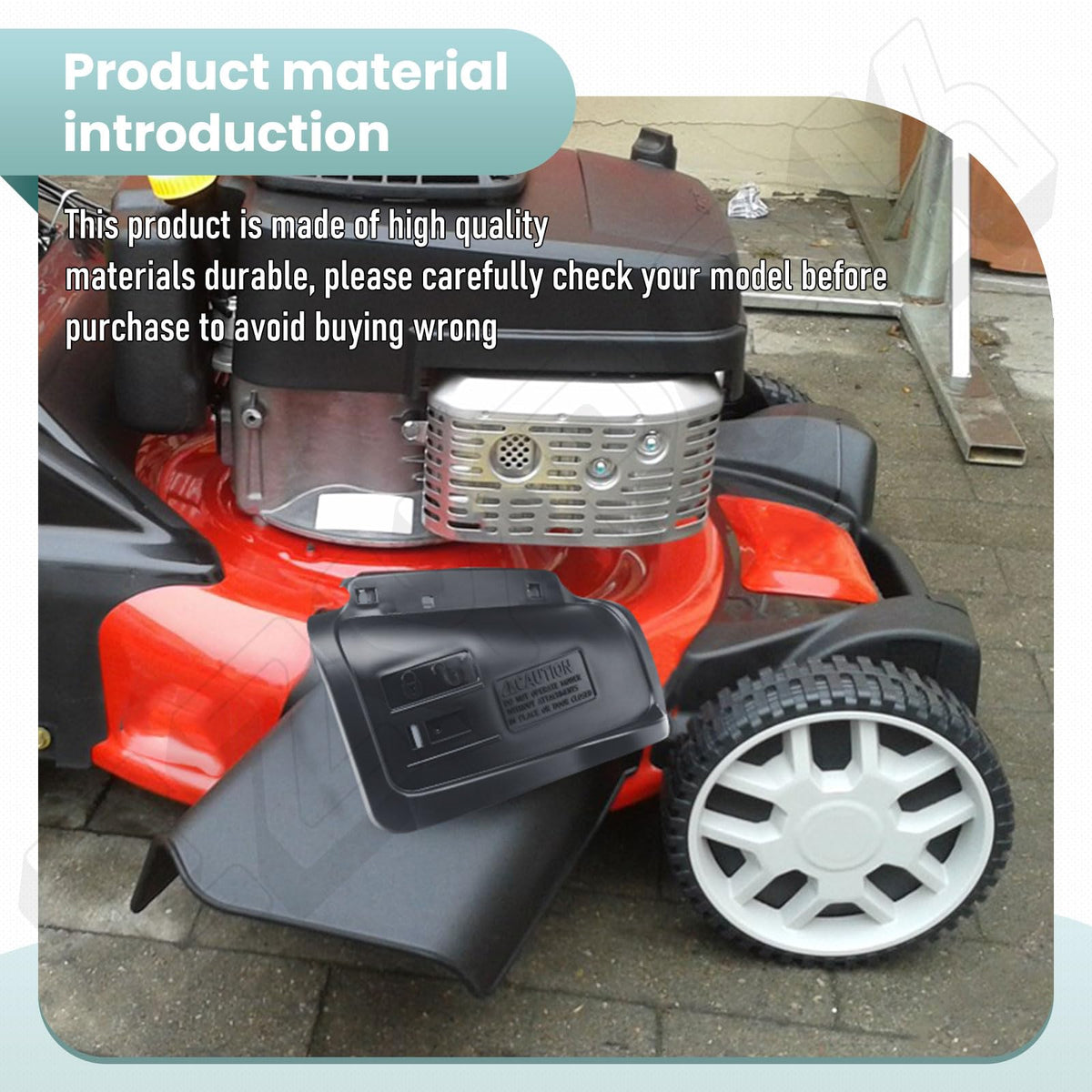 EZYPAK 7022F-compatible latch for Husqvarna models ensures precise fit.