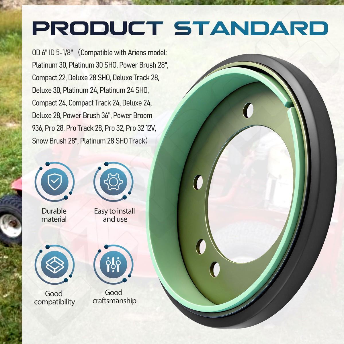 EZYPak rotary 300 disc with 345 liner in a single unit