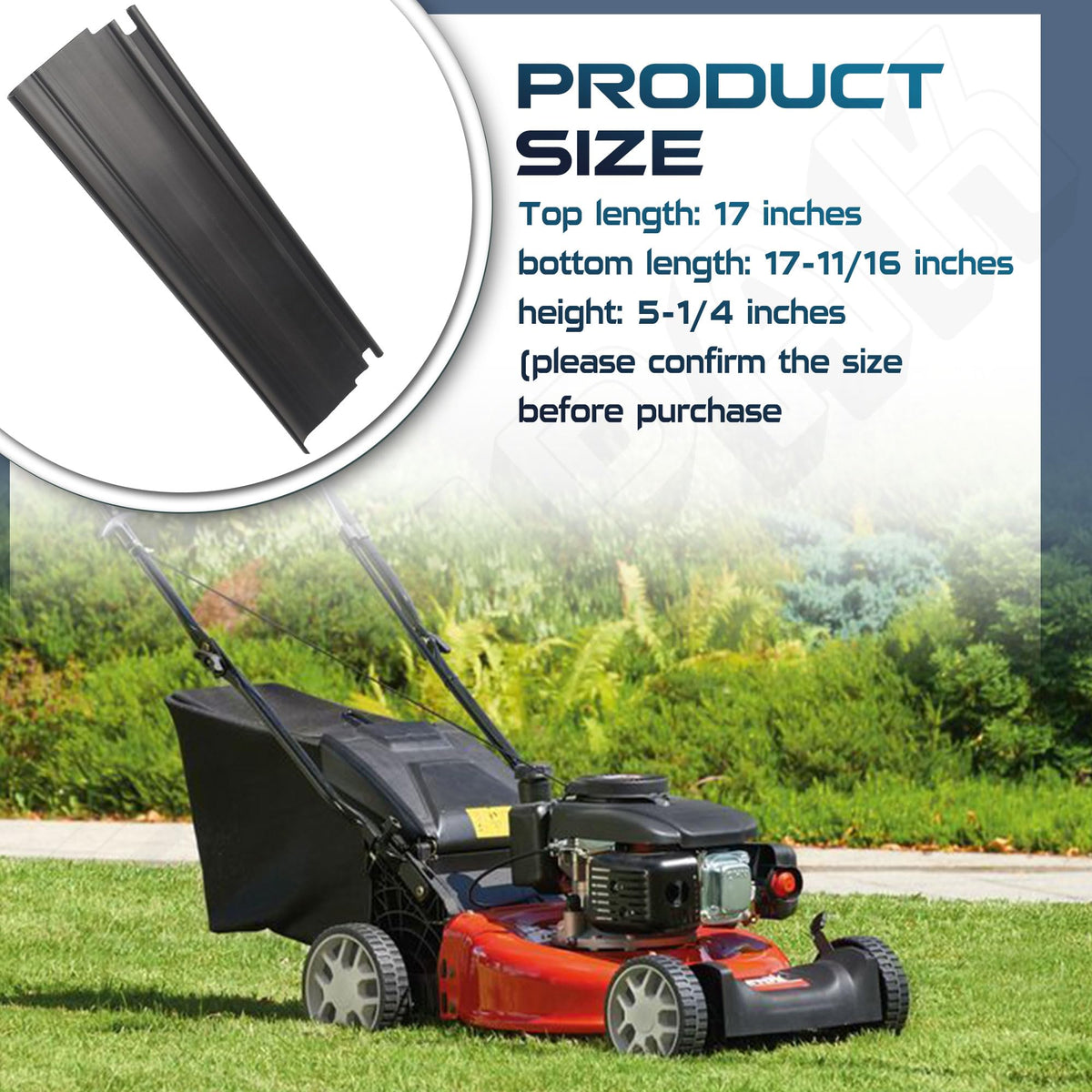 Installation process with EZYPak trailing shield on Toro mower.