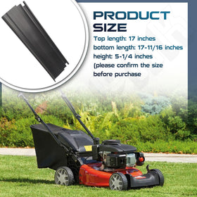 Installation process with EZYPak trailing shield on Toro mower.