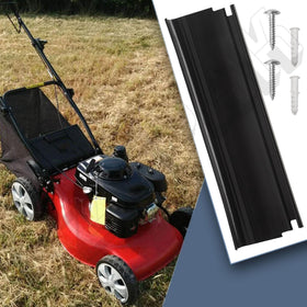Shield dimensions shown: top and bottom lengths for EZYPak shield.