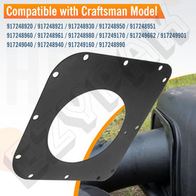 EZYPak wear-resistant grass seal supports consistent grass and leaf flow.