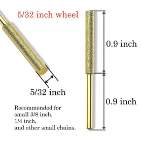 EzzDoo sharpener bits on tool demonstrating stable, wobble-free use
