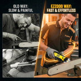 EzzDoo upgraded honeycomb grip highlighting comfortable anti-slip handling