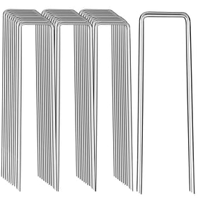 FAAYUCK landscape stakes 12inch anchor for secure outdoor installations