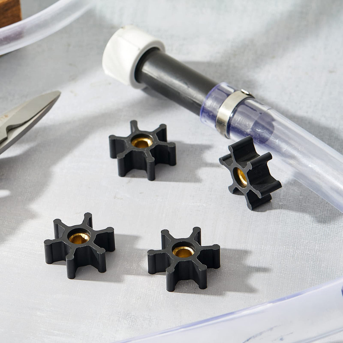 Fabbay impeller kit compatible with 1/10 and 1/12 HP AC and DC motors